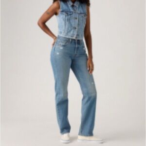 NWT Levi's 501 Curve Stretch Straight Leg Jeans
